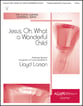 Jesus, What a Wonderful Child Handbell sheet music cover